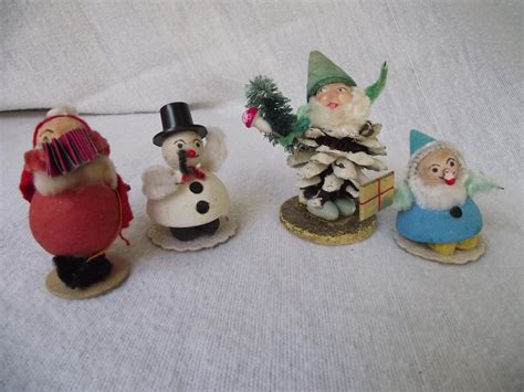 vintage metal handmade house ornaments made in japan by pat|Vintage Made in Japan Ornaments .